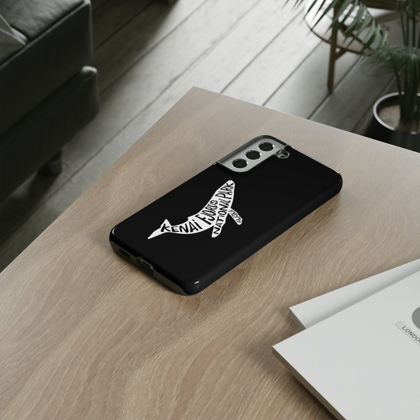 Kenai Fjords National Park Phone Case - Humpback Whale Design