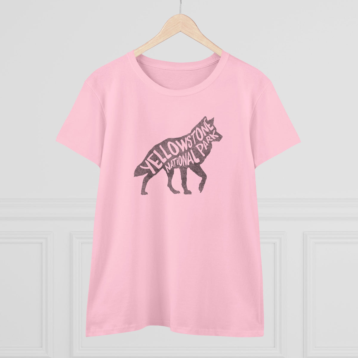 Yellowstone National Park Women's T-Shirt - Wolf