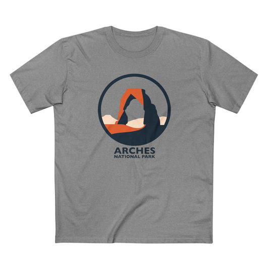 Arches National Park T-Shirt - Round Logo