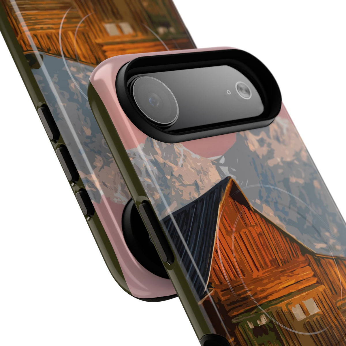 Grand Teton National Park iPhone Case with MagSafe - Moulton Barn