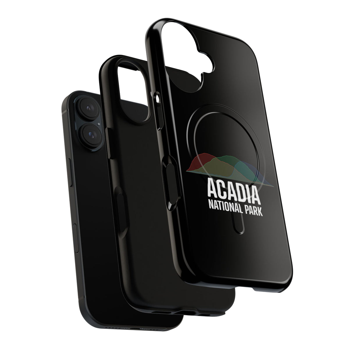 Acadia National Park iPhone Case with MagSafe - Histogram Design