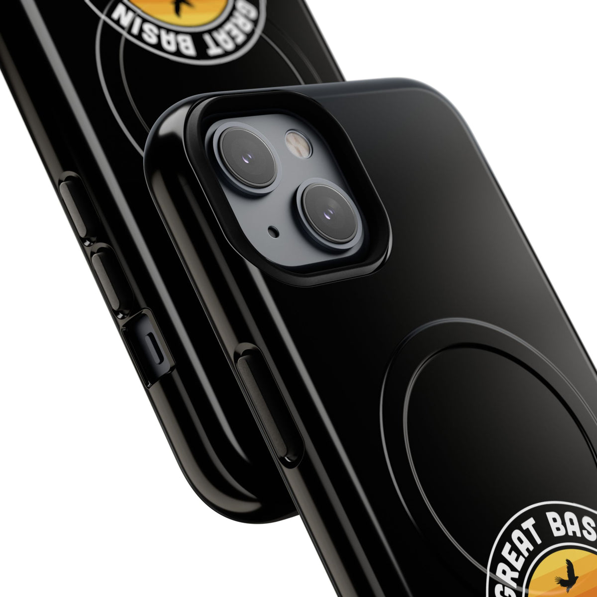 Great Basin National Park iPhone Case with MagSafe - Round Emblem Design