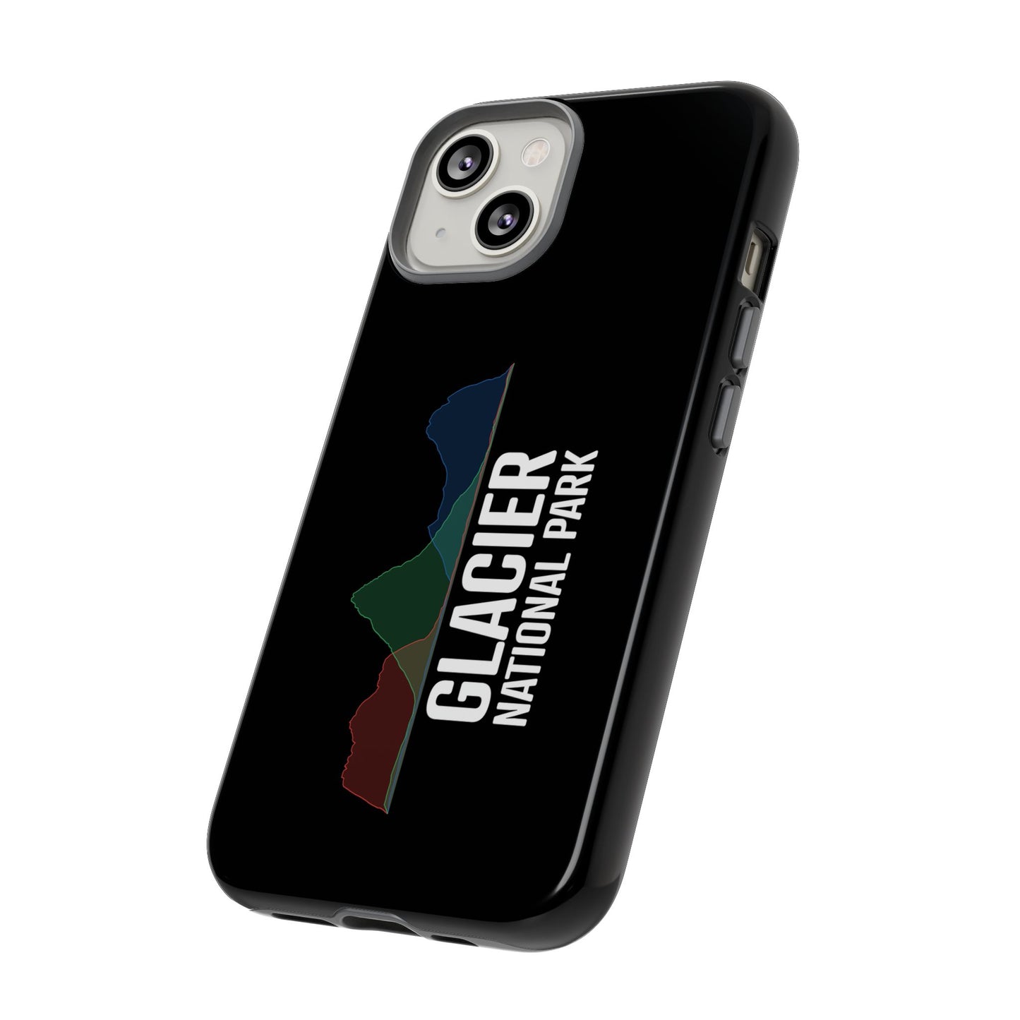 Glacier National Park Phone Case - Histogram Design