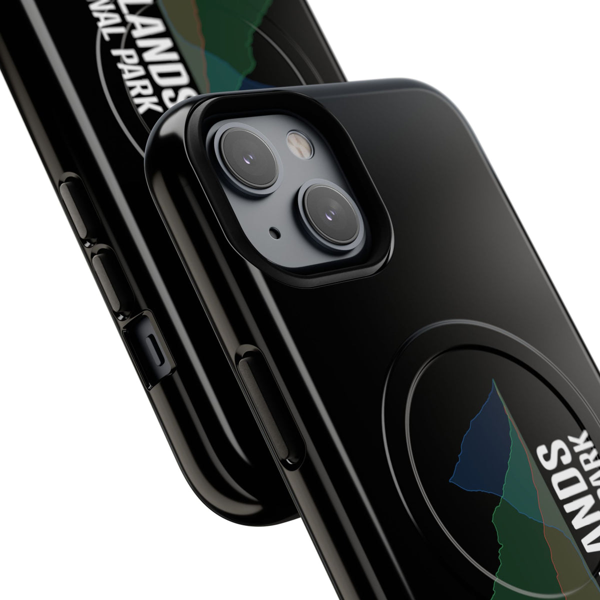 Badlands National Park iPhone Case with MagSafe - Histogram Design