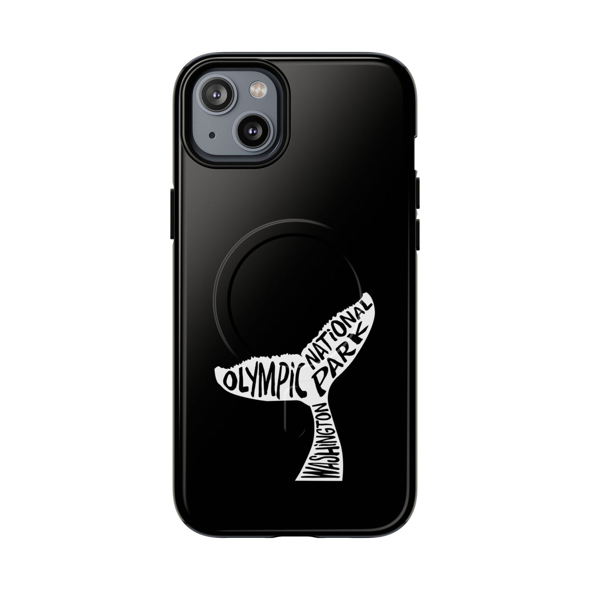 Olympic National Park iPhone Case with MagSafe - Humpback Whale Tail Design