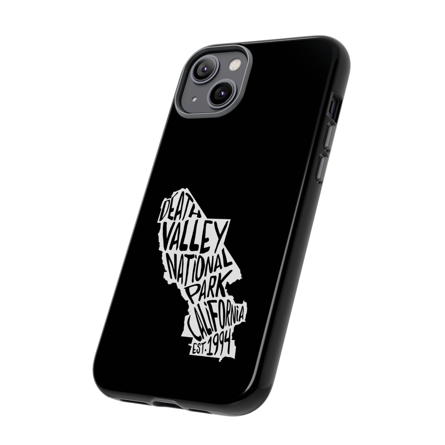 Death Valley National Park Phone Case - Map Design