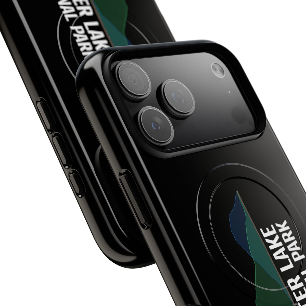 Crater Lake National Park iPhone Case with MagSafe - Histogram Design