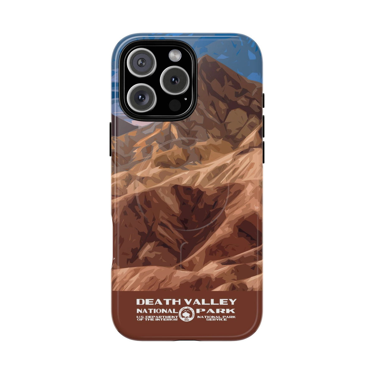 Death Valley National Park iPhone Case with MagSafe - Zabriskie Point