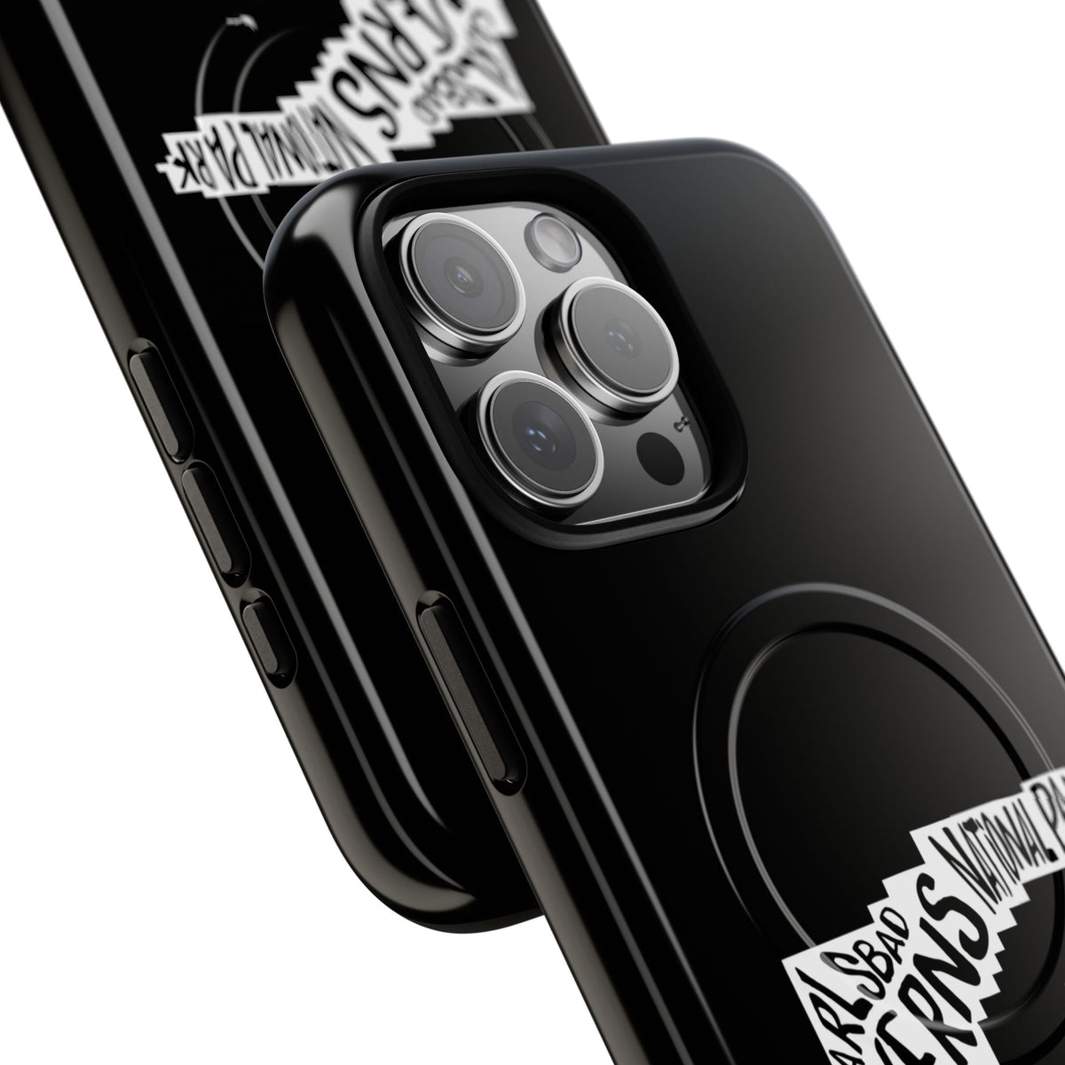 Carlsbad Caverns National Park iPhone Case with MagSafe - Map Design