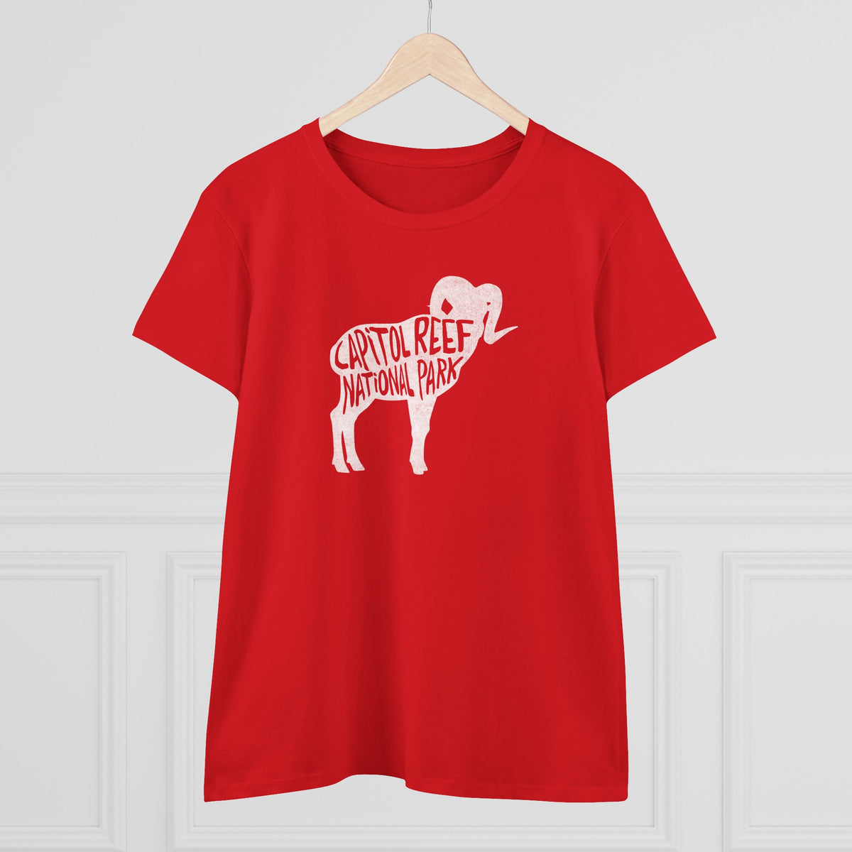 Capitol Reef National Park Women's T-Shirt - Bighorn Sheep