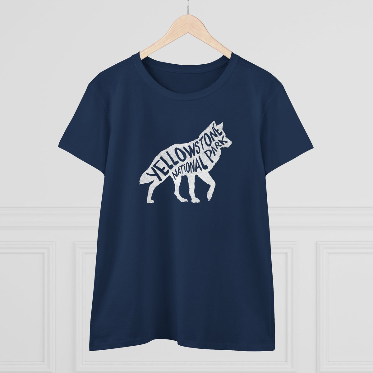 Yellowstone National Park Women's T-Shirt - Wolf
