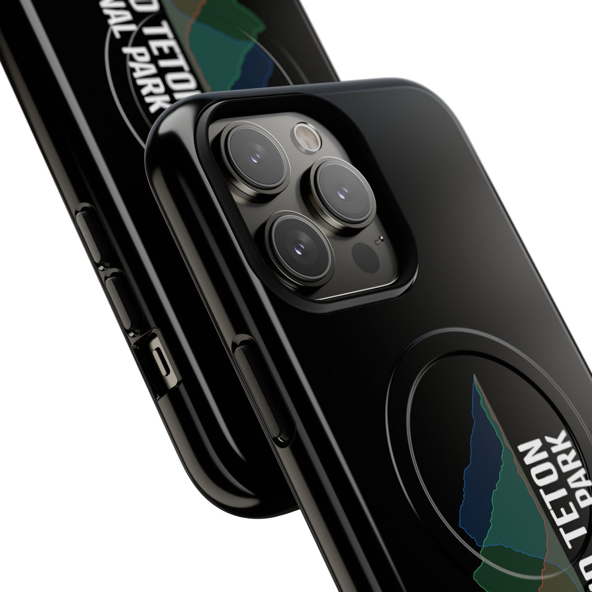 Grand Teton National Park iPhone Case with MagSafe - Histogram Design