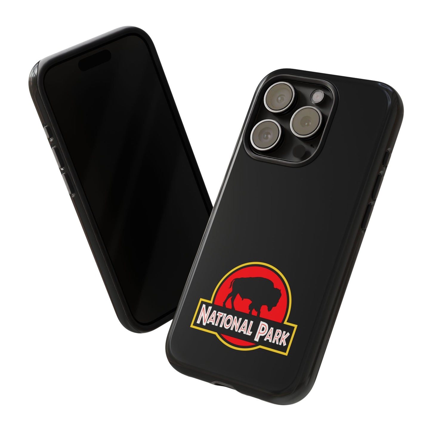 Bison National Park Phone Case - Parody Logo