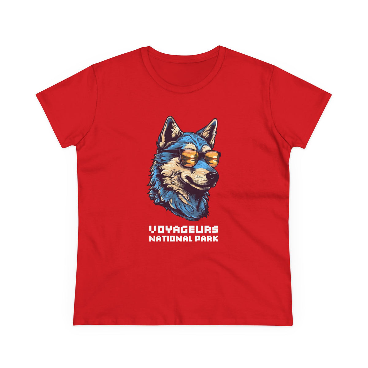 Voyageurs National Park Women's T-Shirt - Cool Wolf
