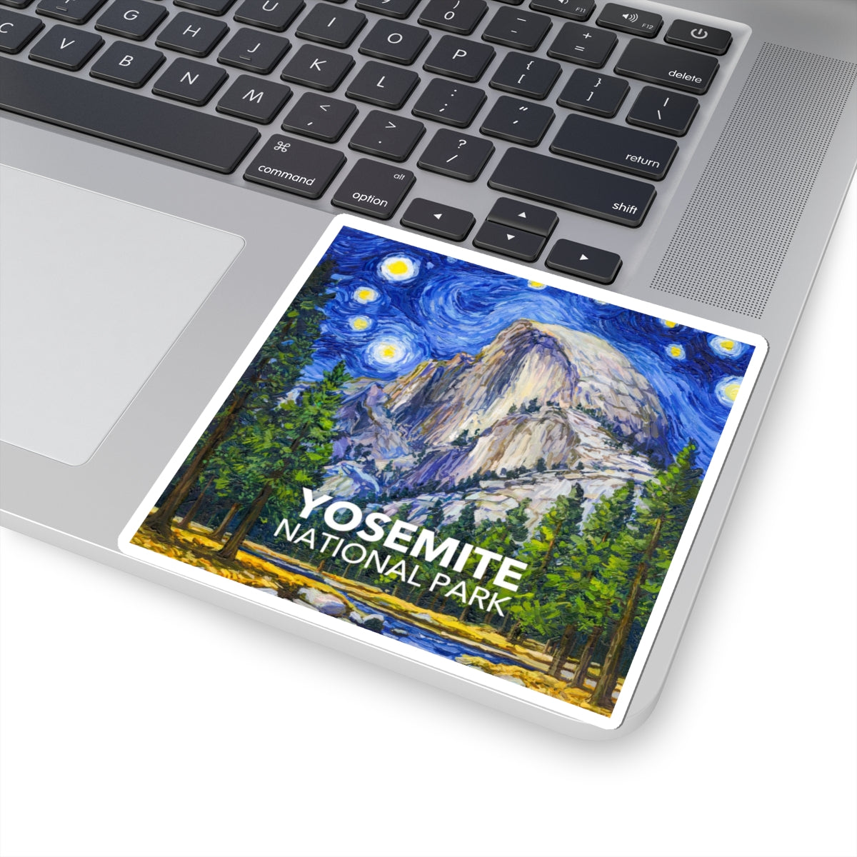 Yosemite National Park Sticker - The Starry Night