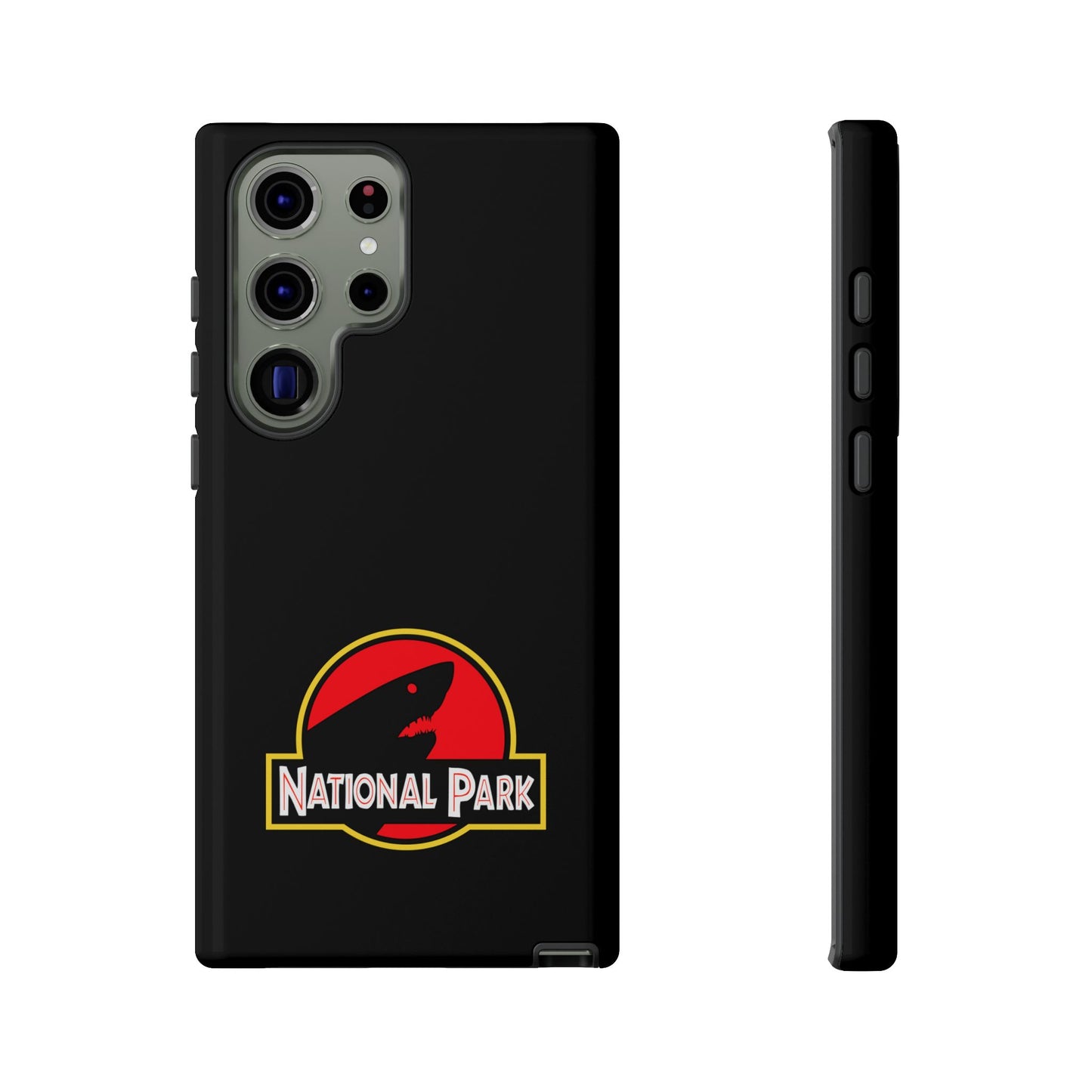 Shark National Park Phone Case - Parody Logo