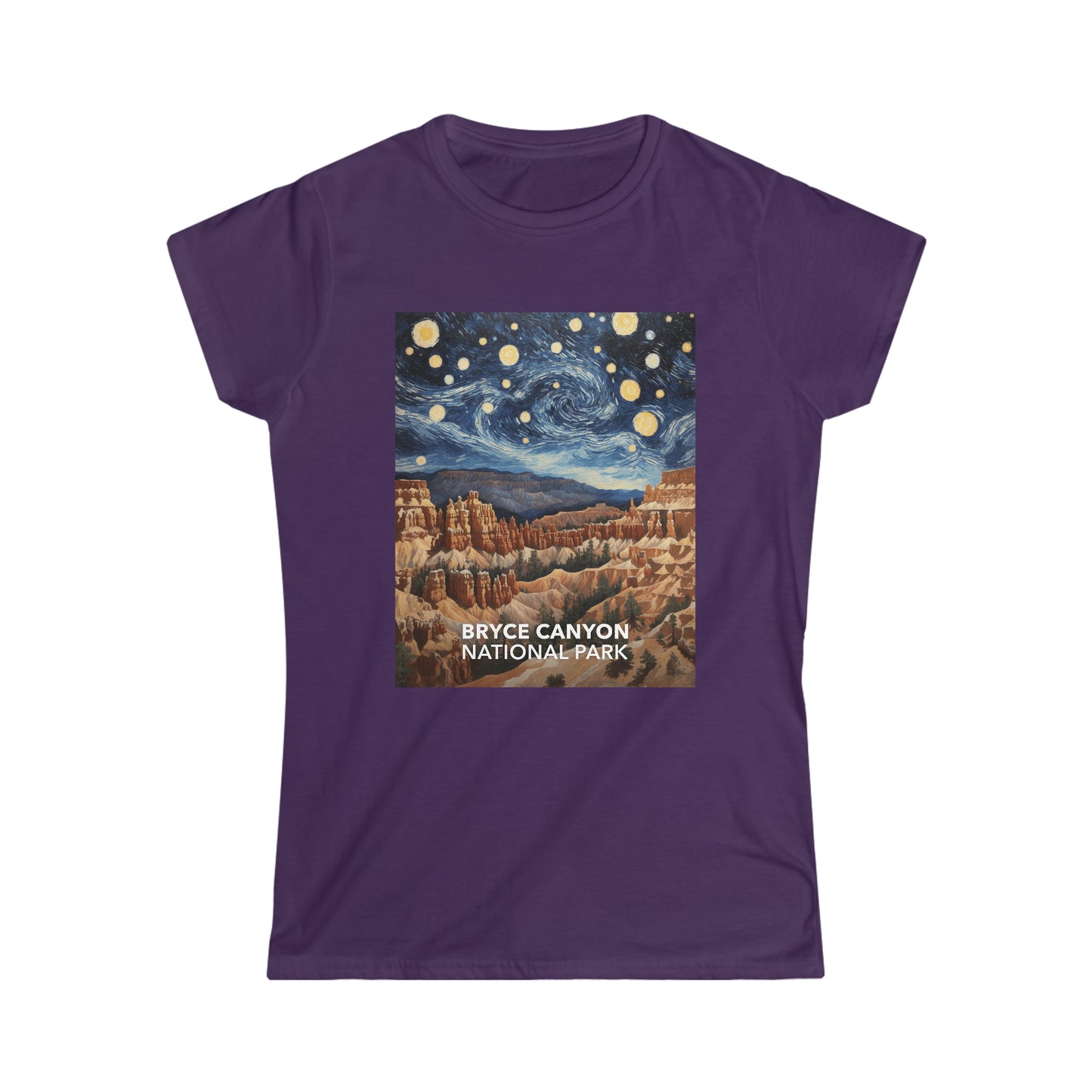 Bryce Canyon National Park T-Shirt - Women's Starry Night