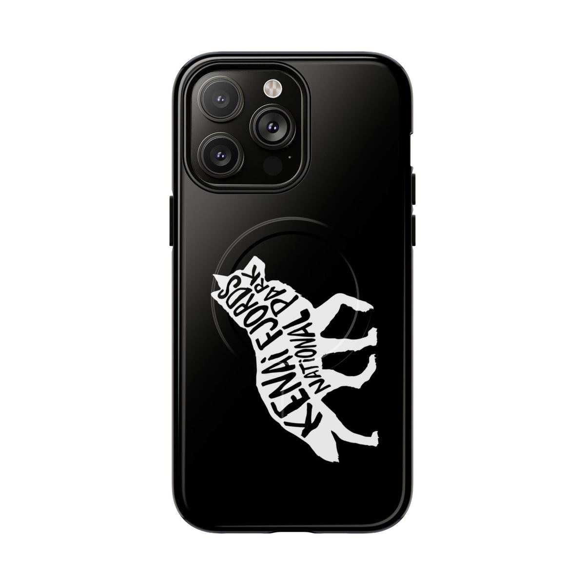 Kenai Fjords National Park iPhone Case with MagSafe - Wolf Design