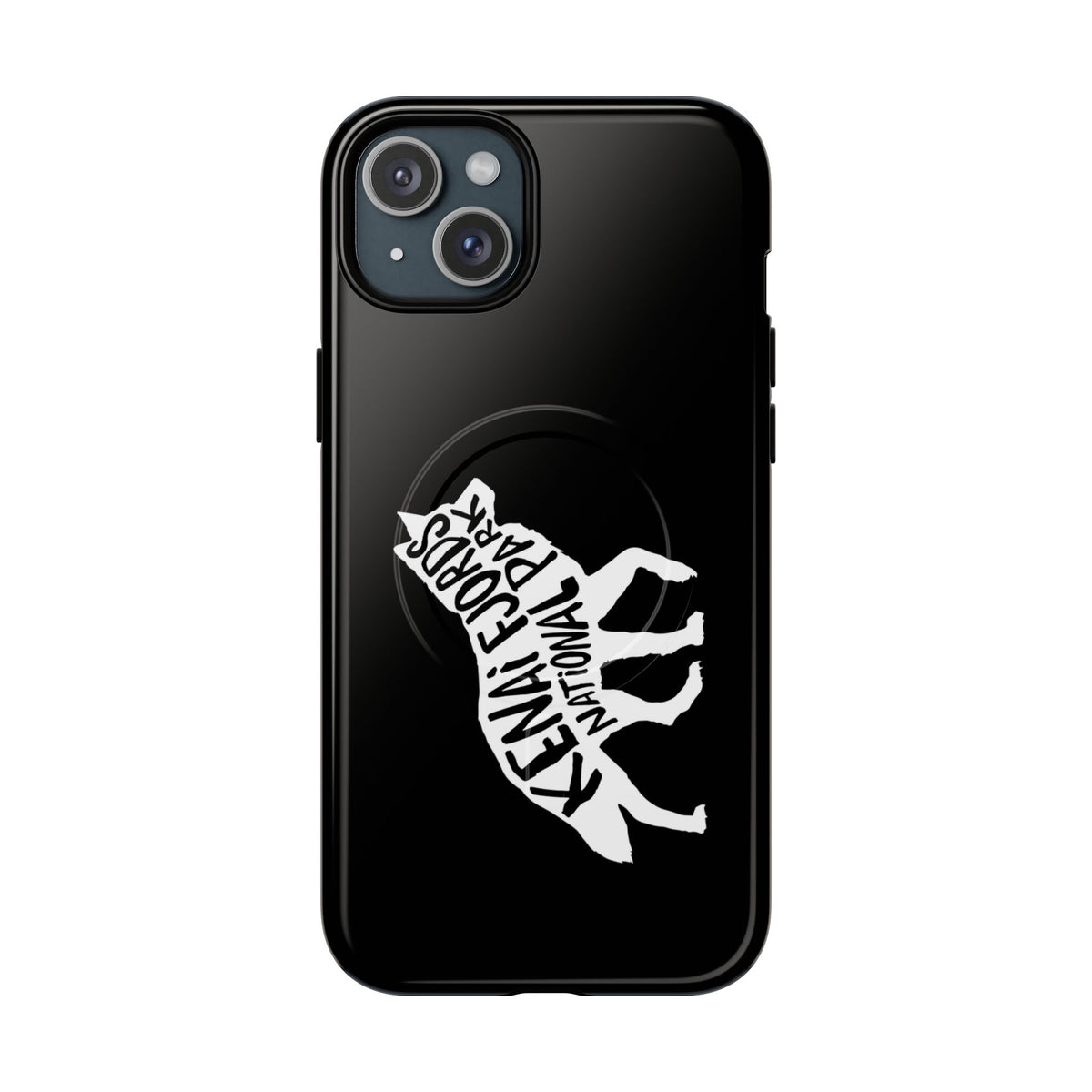 Kenai Fjords National Park iPhone Case with MagSafe - Wolf Design