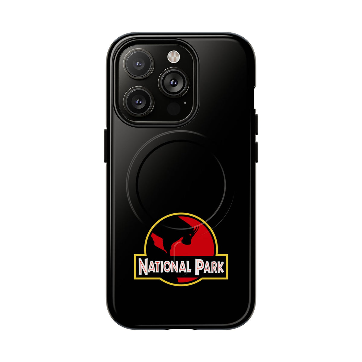 Mountain Goat National Park iPhone Case with MagSafe - Parody Logo