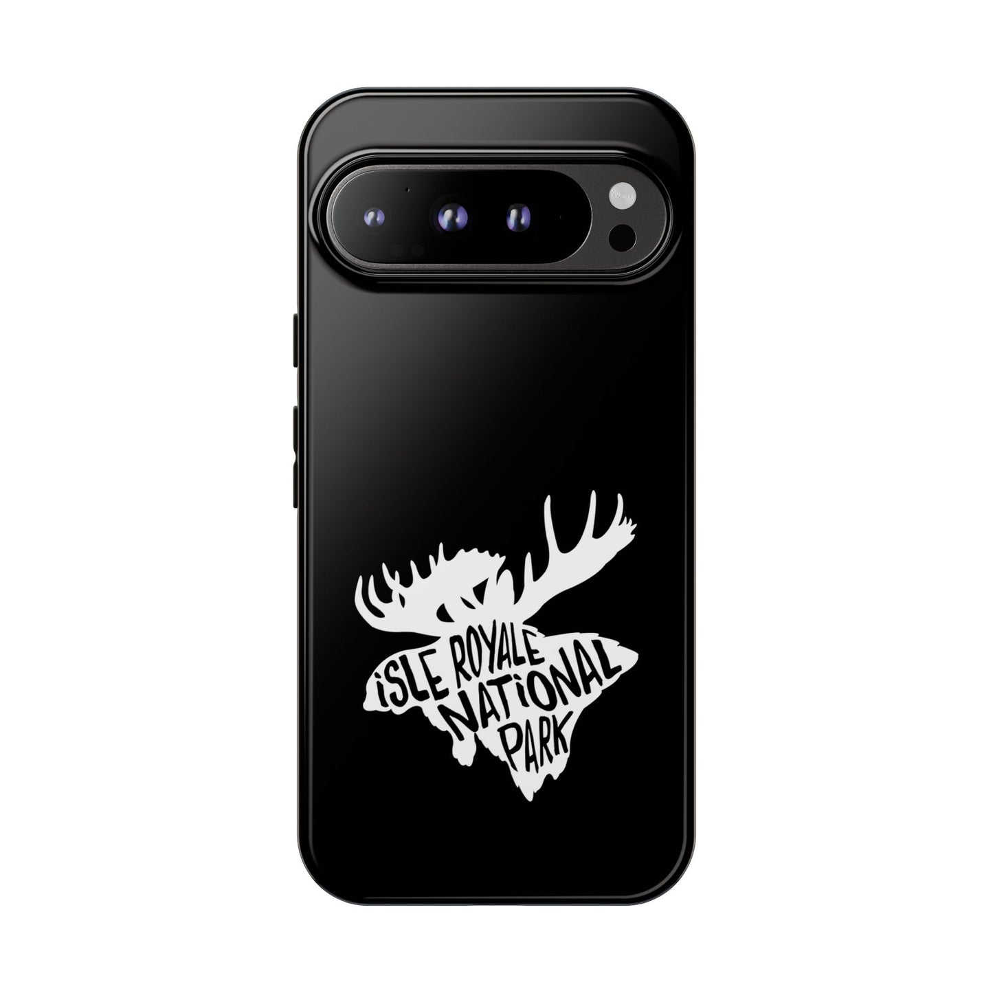 Isle Royale National Park Phone Case - Moose Design