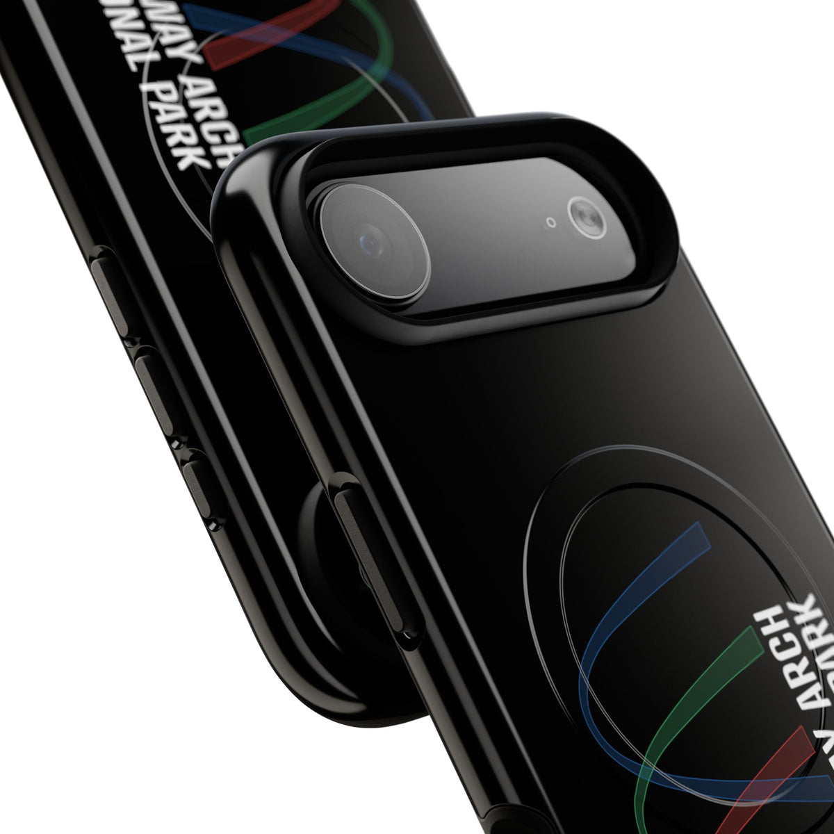 Gateway Arch National Park iPhone Case with MagSafe - Histogram Design