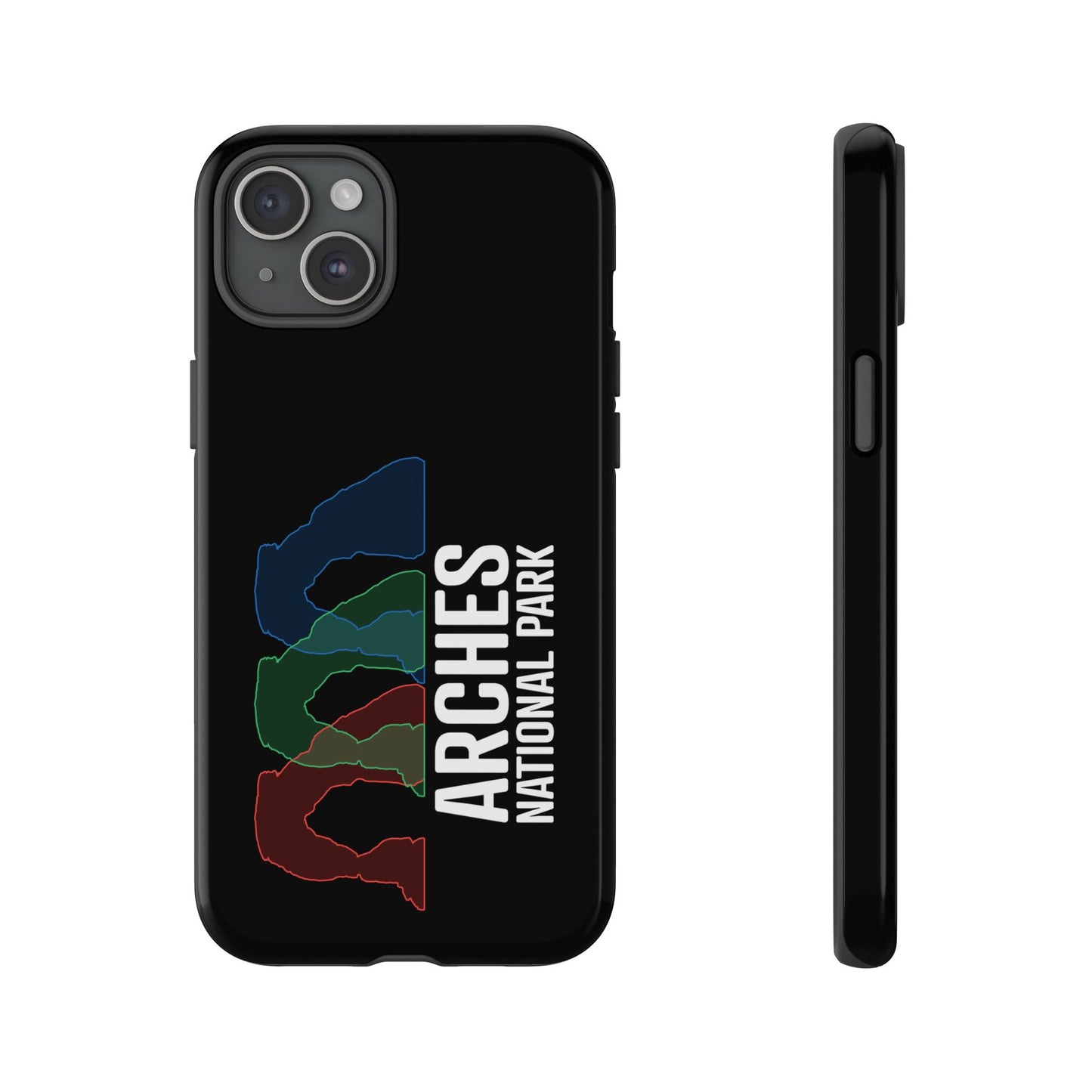Arches National Park Phone Case - Delicate Arch Histogram Design