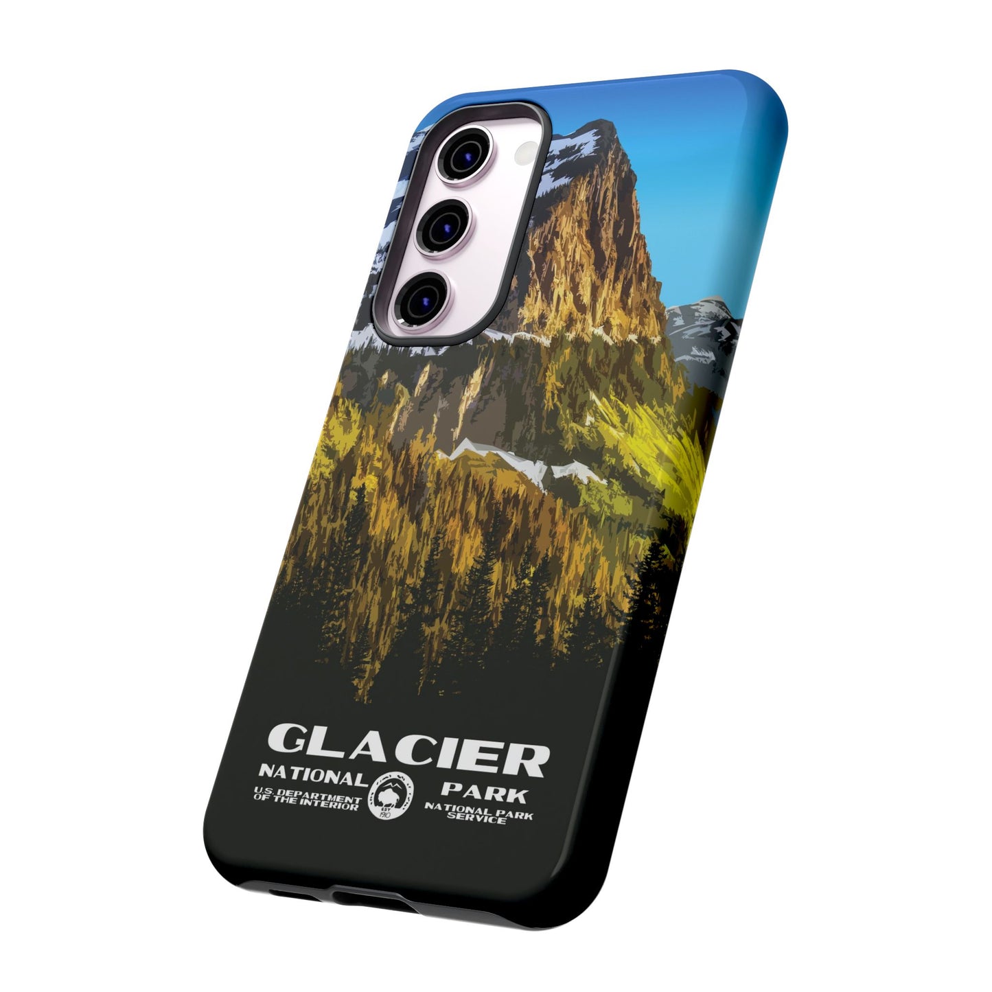 Glacier National Park Phone Case - WPA Style