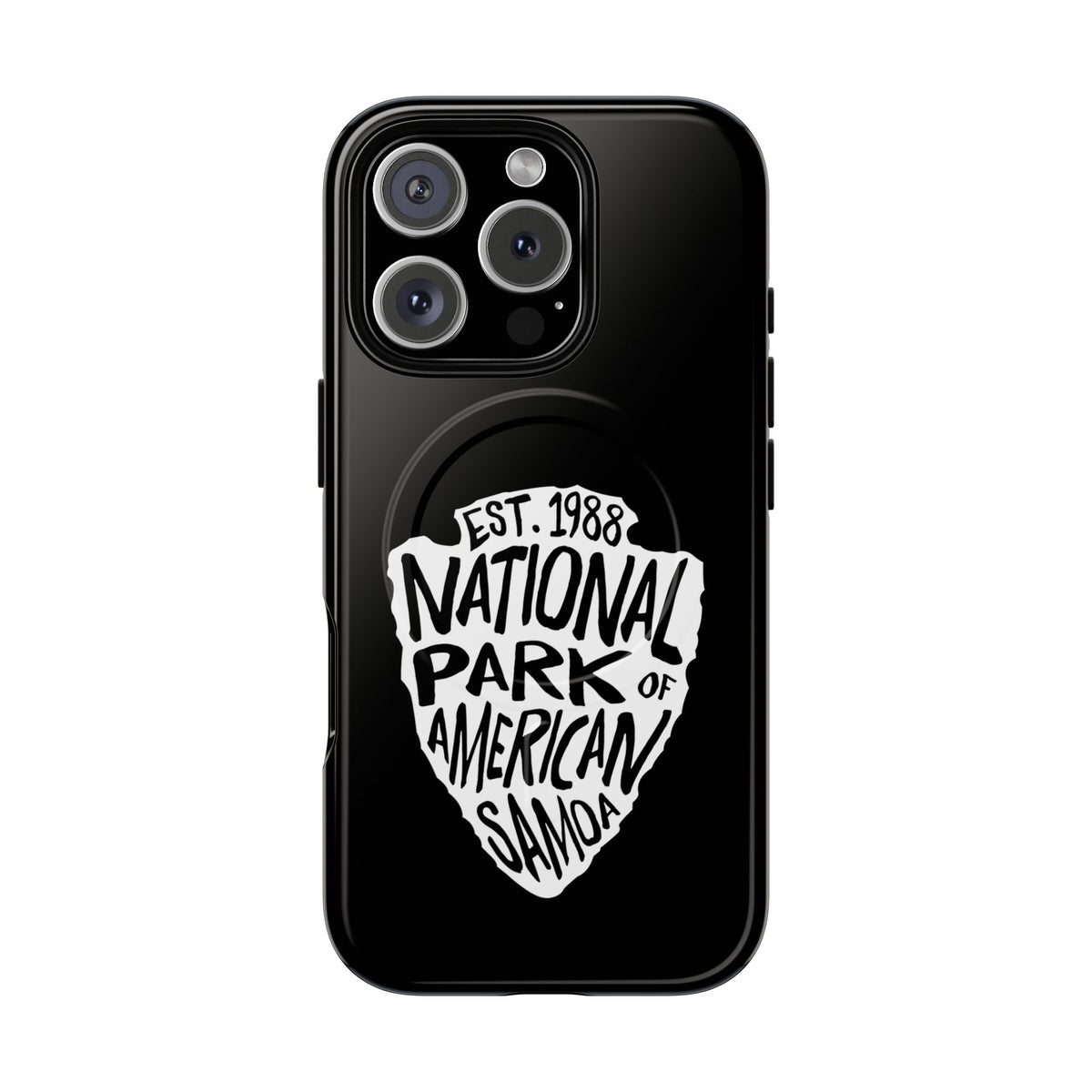 National Park of American Samoa iPhone Case with MagSafe - Arrowhead Design