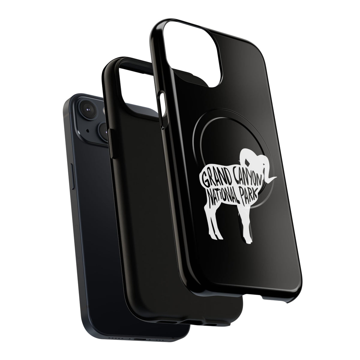 Grand Canyon National Park iPhone Case with MagSafe - Bighorn Sheep Design