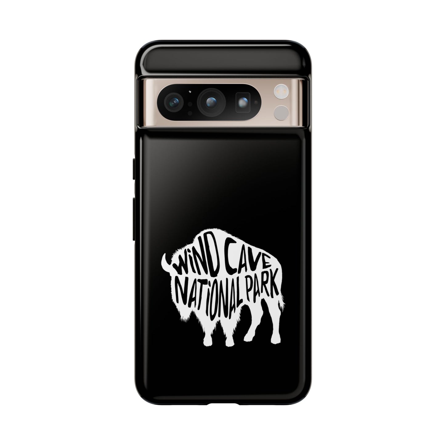Wind Cave National Park Phone Case - Bison Design