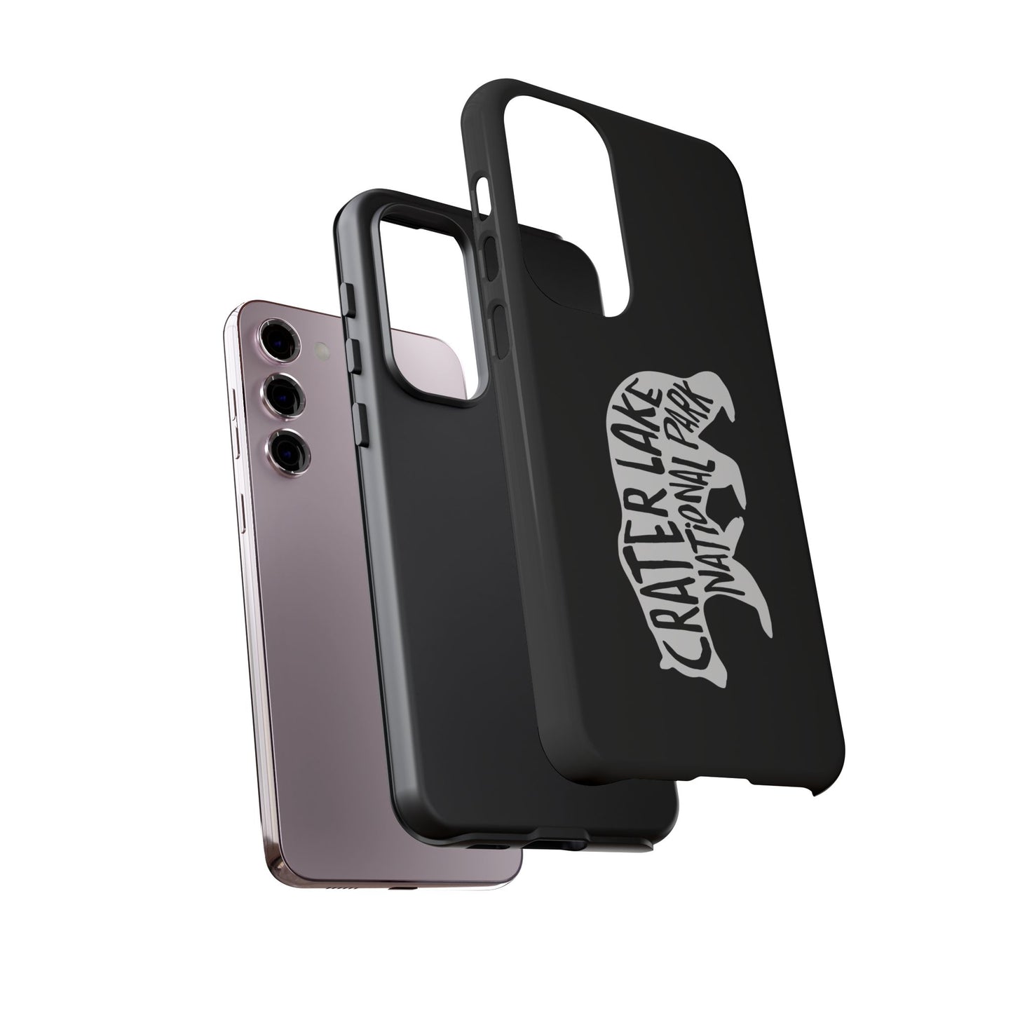 Crater Lake National Park Phone Case - Black Bear Design