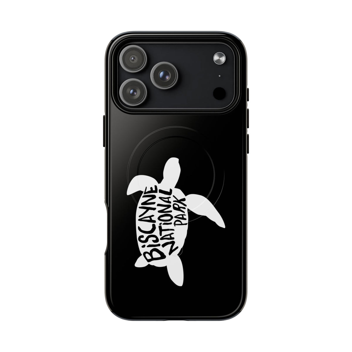 Biscayne National Park iPhone Case with MagSafe - Turtle Design