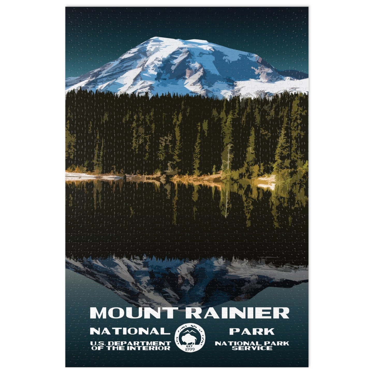 Mount Rainier National Park Jigsaw Puzzle - 1000 Pieces