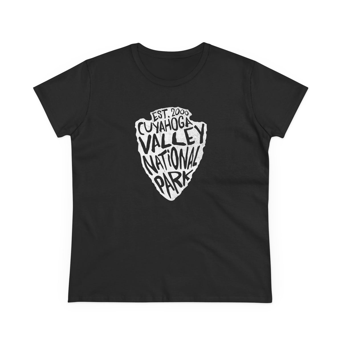 Cuyahoga Valley National Park Women's T-Shirt - Arrowhead Design