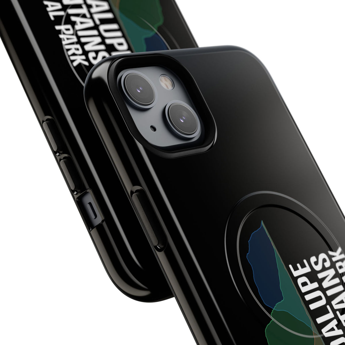 Guadalupe Mountains National Park iPhone Case with MagSafe - Histogram Design