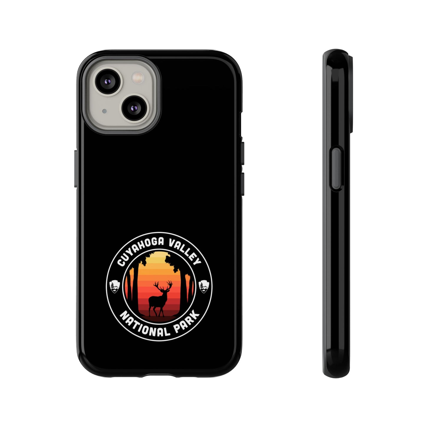 Cuyahoga Valley National Park Phone Case - Round Emblem Design