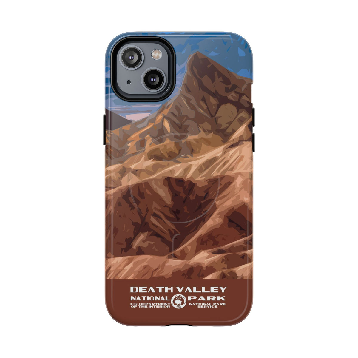 Death Valley National Park iPhone Case with MagSafe - Zabriskie Point
