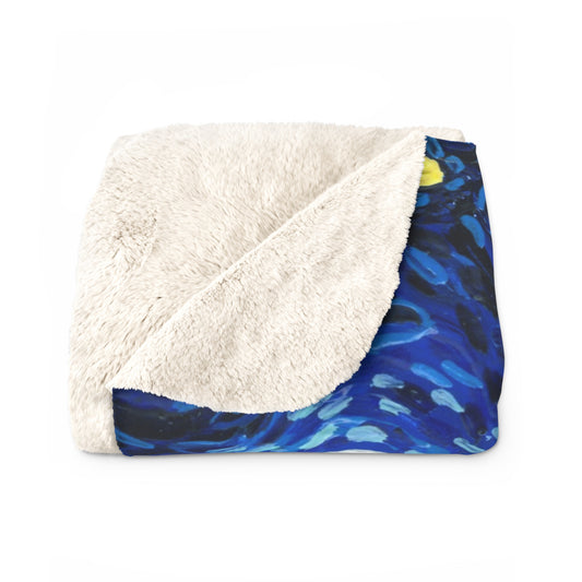Bryce Canyon National Park Sherpa Blanket - The Starry Night