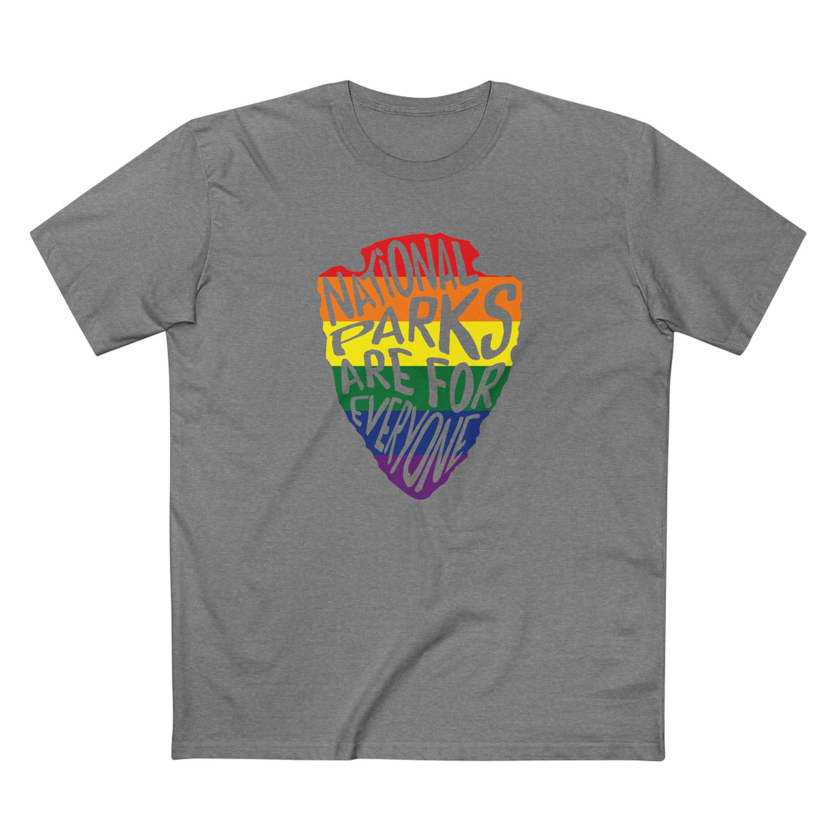 National Parks Are For Everyone T-Shirt in Athletic Heather