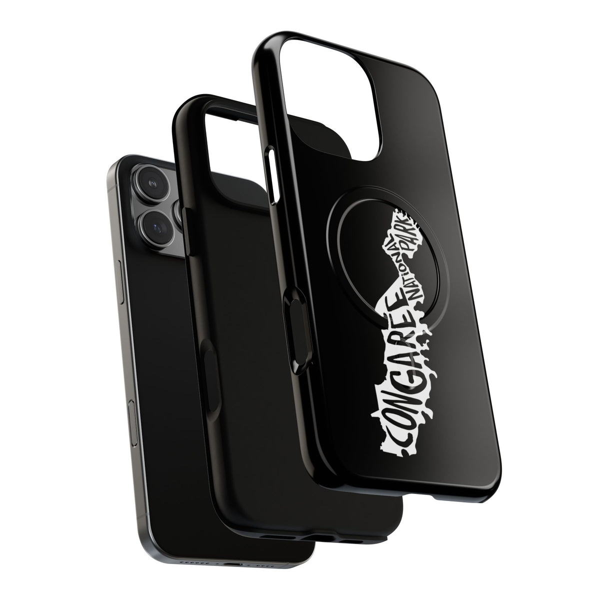 Congaree National Park iPhone Case with MagSafe - Map Design
