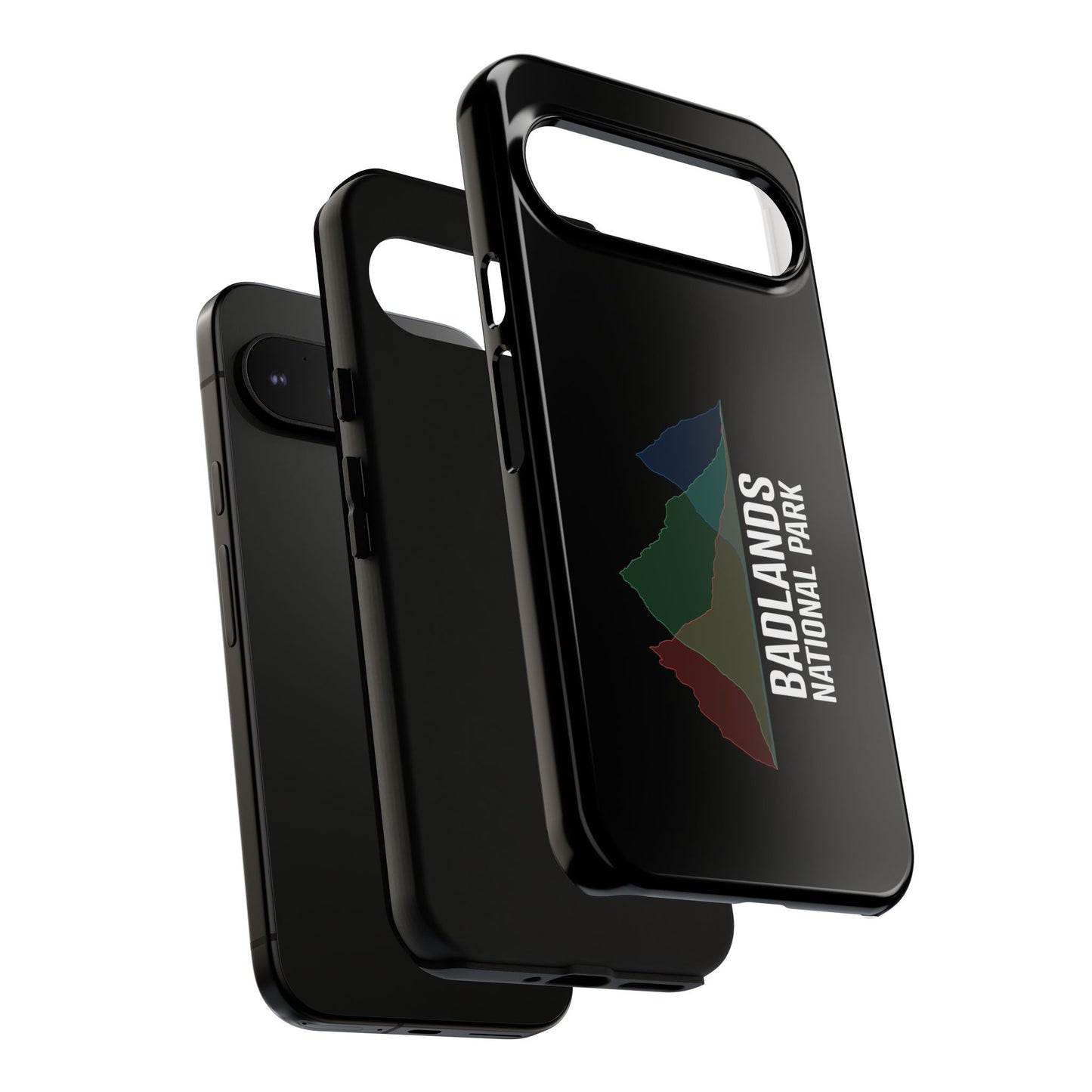Badlands National Park Phone Case - Histogram Design