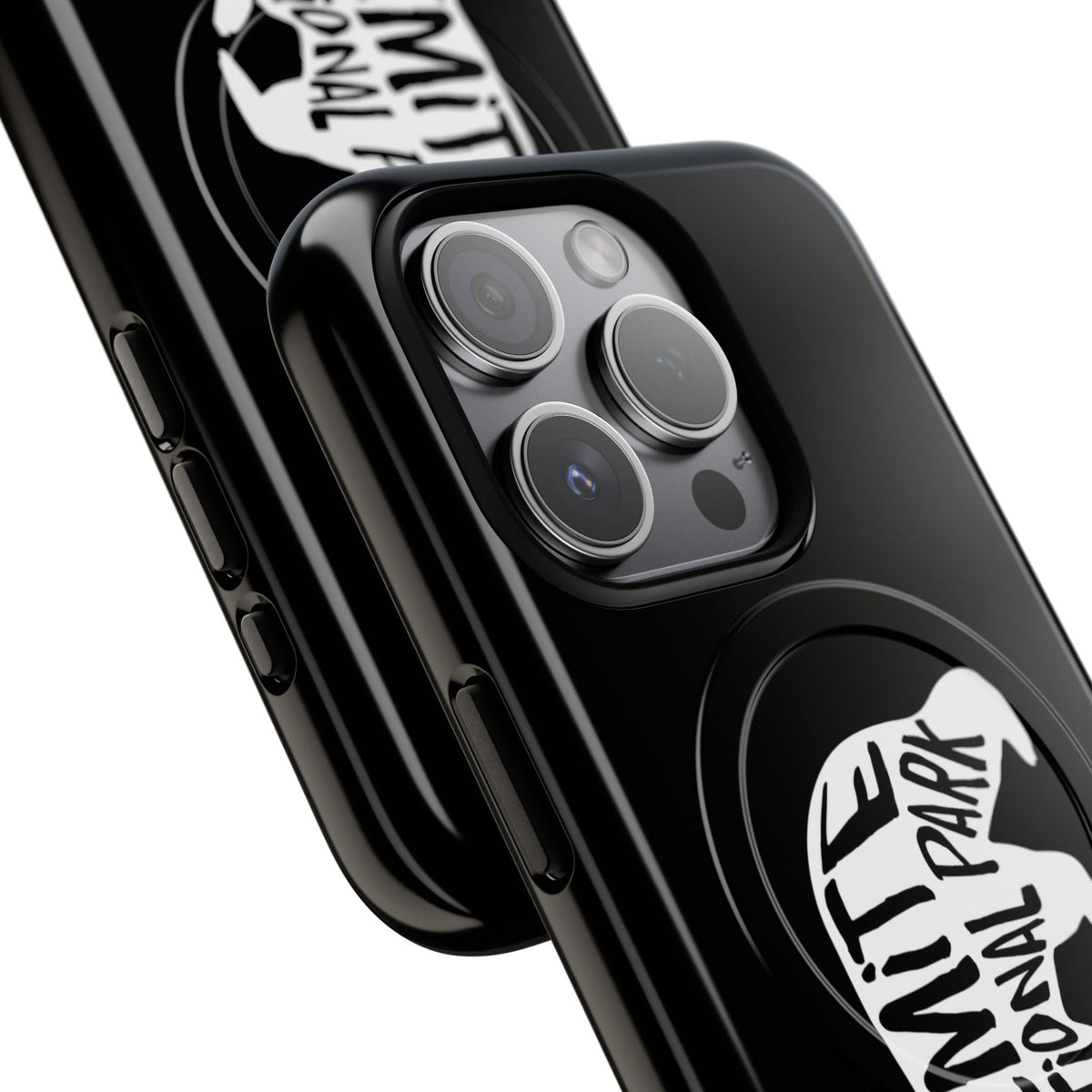 Yosemite National Park iPhone Case with MagSafe - Black Bear Design
