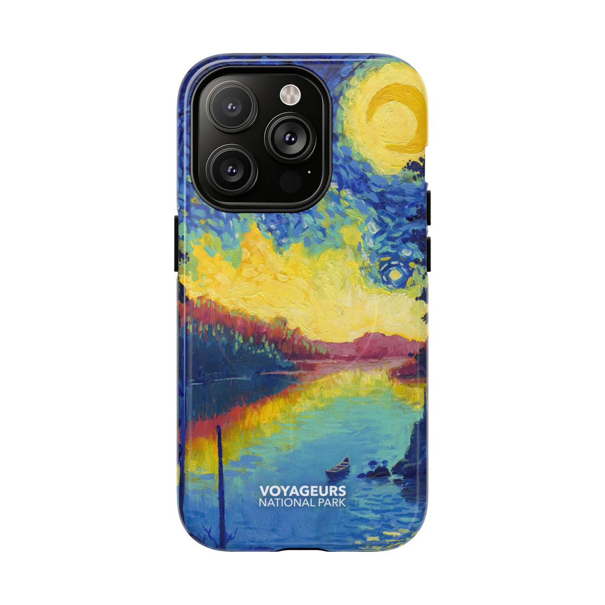 Voyageurs National Park iPhone Case with MagSafe - Starry Night