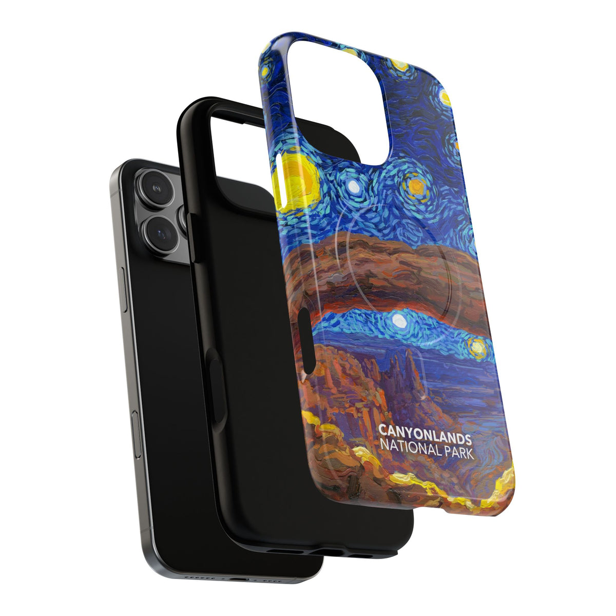 Canyonlands National Park iPhone Case with MagSafe - Starry Night