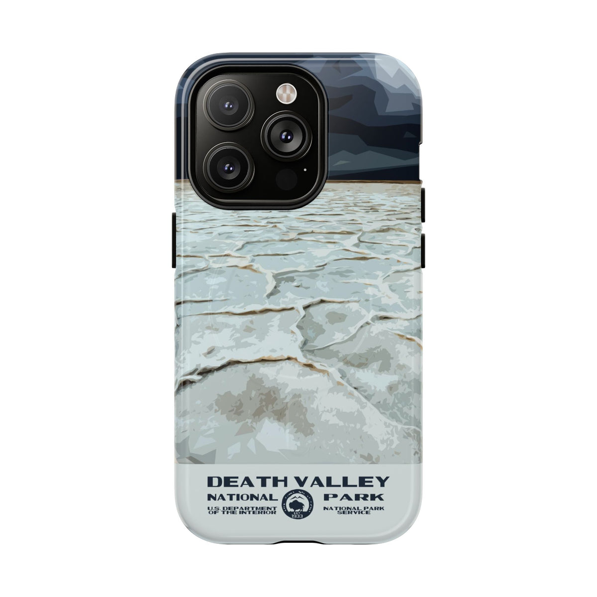 Death Valley National Park iPhone Case with MagSafe - Badwater Basin