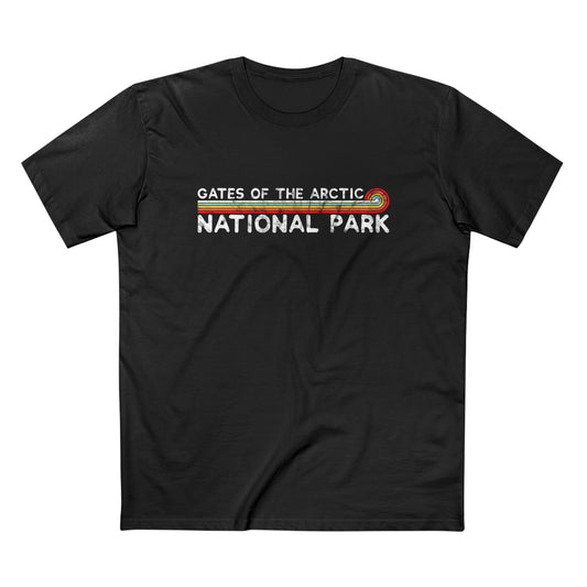 Gates of the Arctic National Park T-Shirt - Vintage Stretched Sunrise