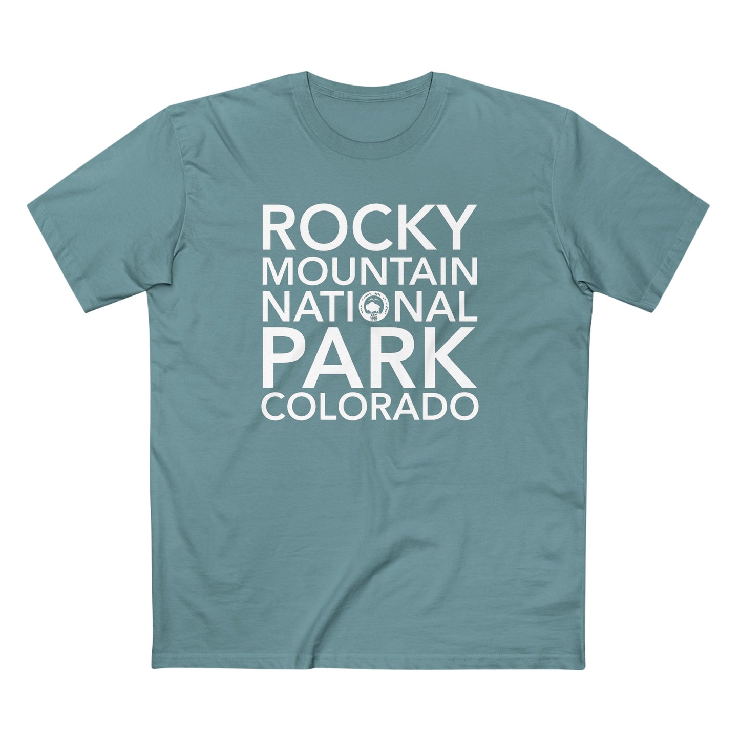 Rocky Mountain National Park T-Shirt Block Text