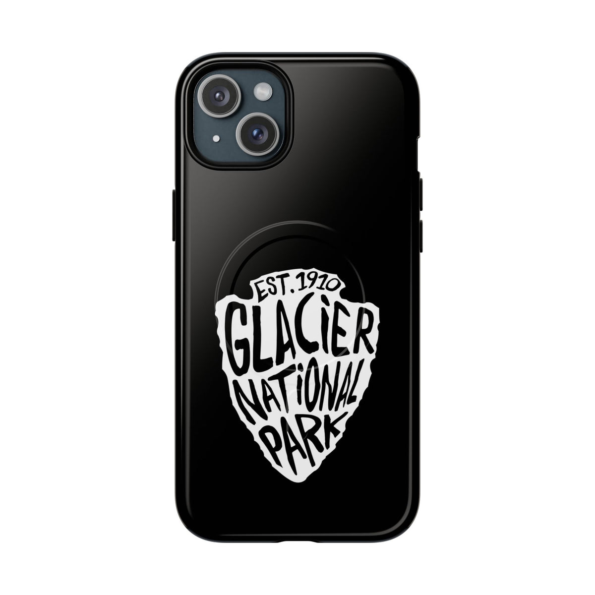 Glacier National Park iPhone Case with MagSafe - Arrowhead Design