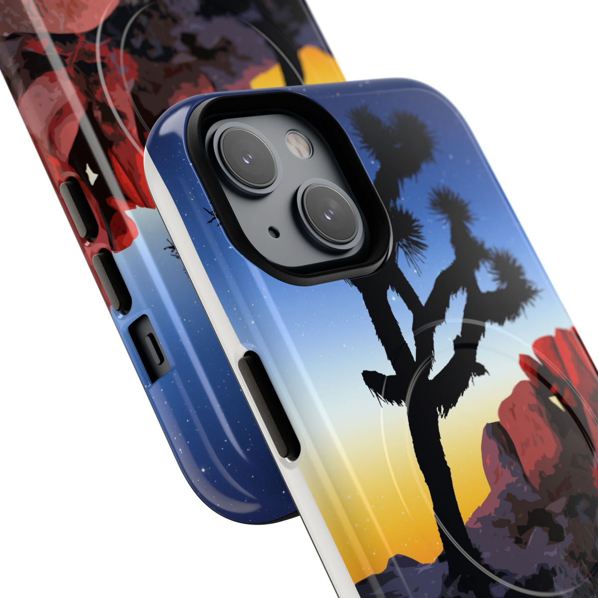 Joshua Tree National Park iPhone Case with MagSafe - Night